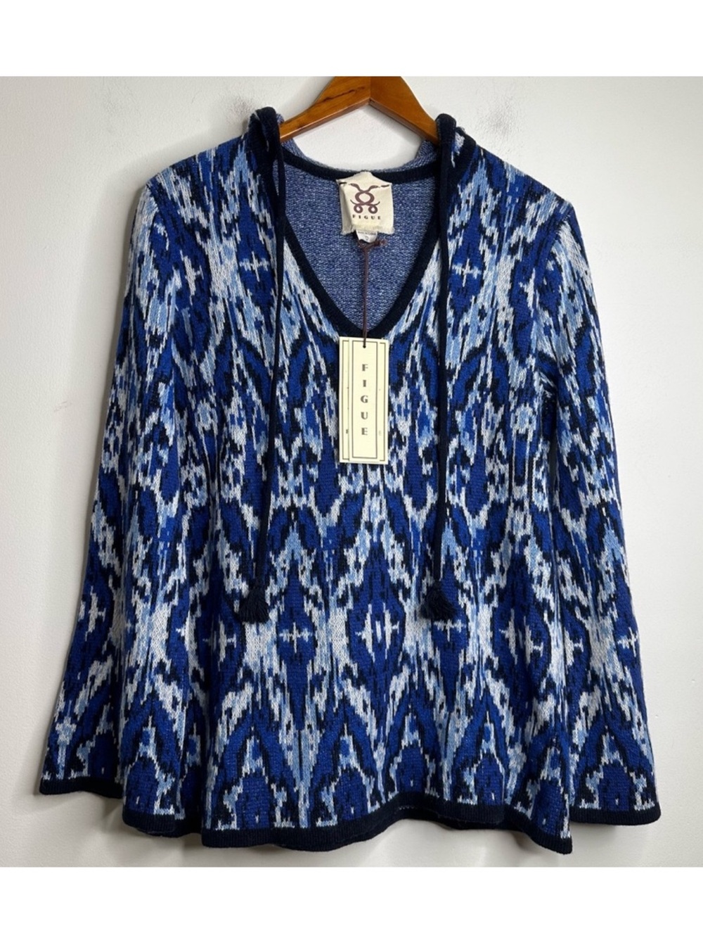 NWT Figue Women’s Milla Hoodie Tunic Size Small
